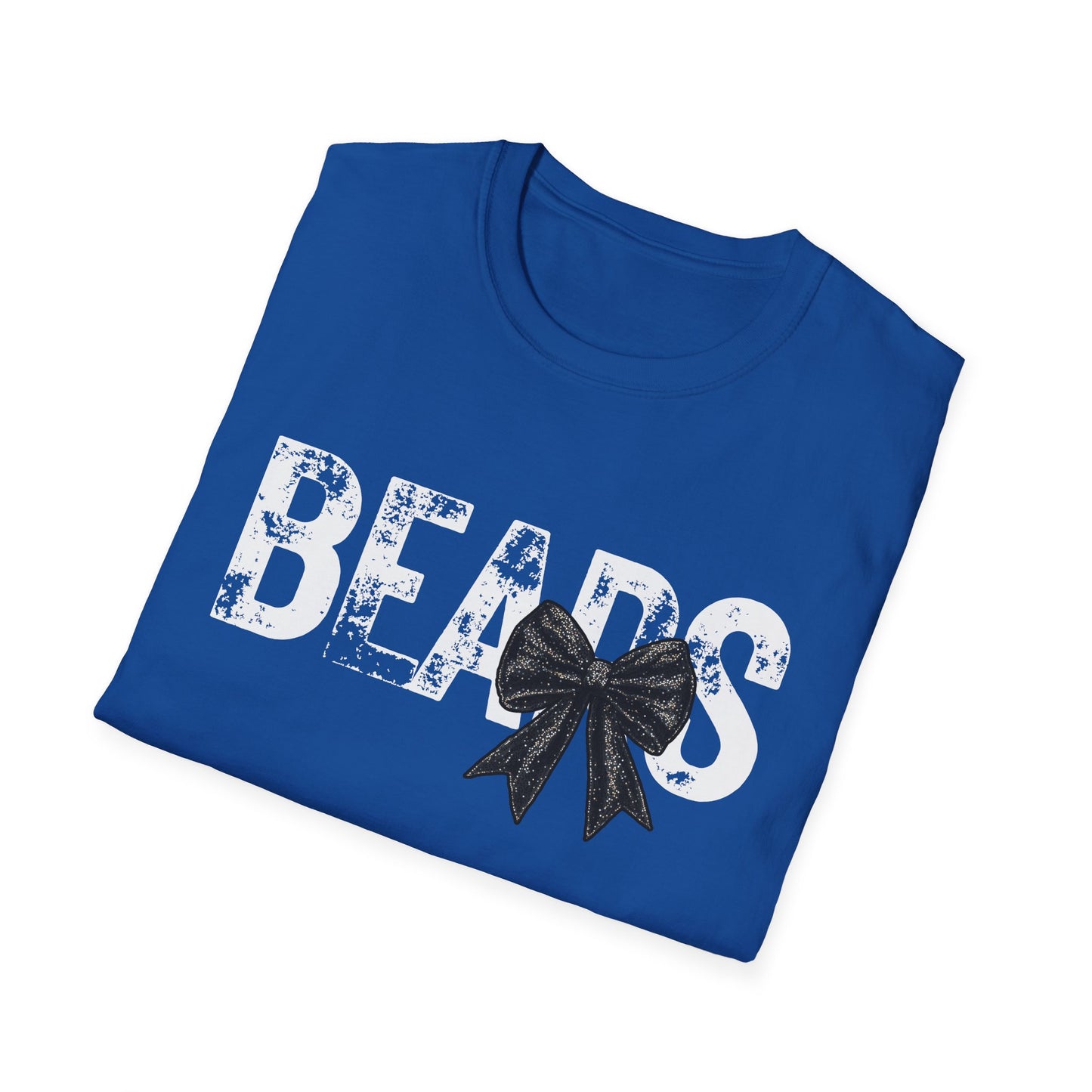 Danville Bears | Mascot Bow | Adult Tee | Gildan Softstyle