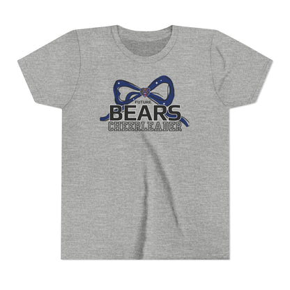 Danville Bears | Bear Future Cheerleader | Youth Tee | Bella Canvas