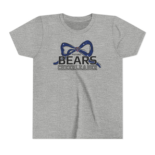 Danville Bears | Bear Future Cheerleader | Youth Tee | Bella Canvas | In Stock