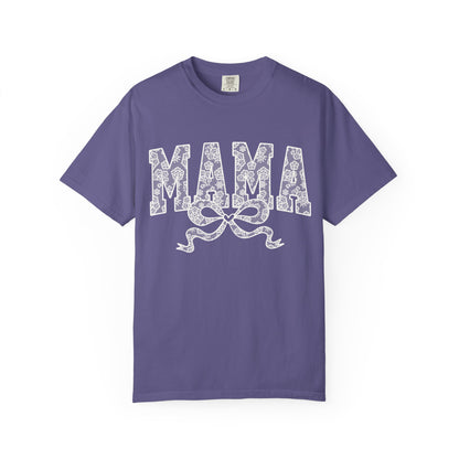 Mama Lace Garment-Dyed Unisex T-Shirt