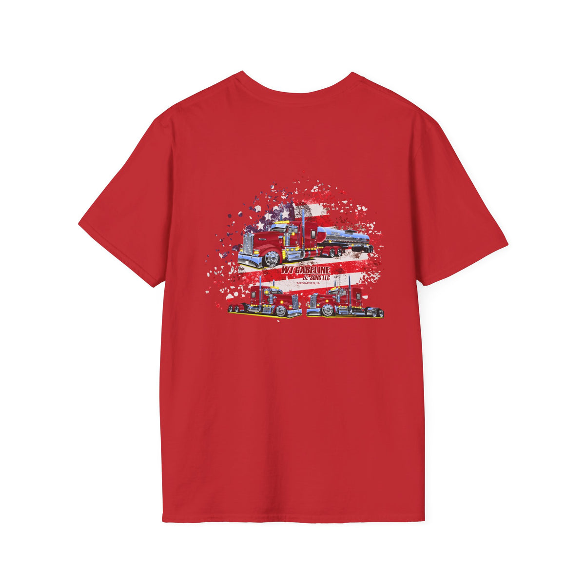 WT Gabeline Trucking Tee  #185, 189, 195 | Gildan Softstyle