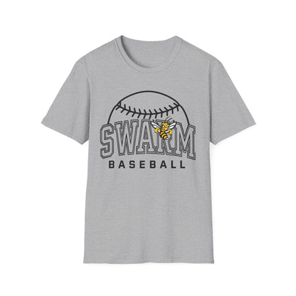 Swarm "⚾️" ADULT Baseball T-Shirt | Gildan Softstyle