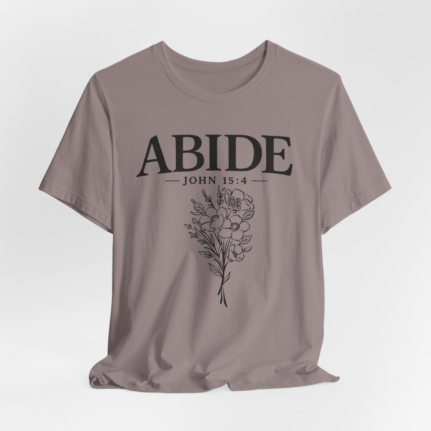 Abide in Me ADULT Tee | Bella Canvas