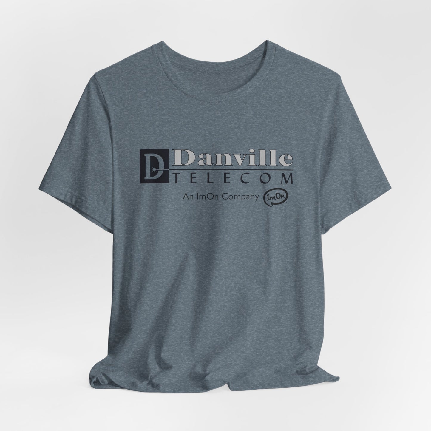Danville Telecom ImOn Company | Black Logo | Bella Canvas