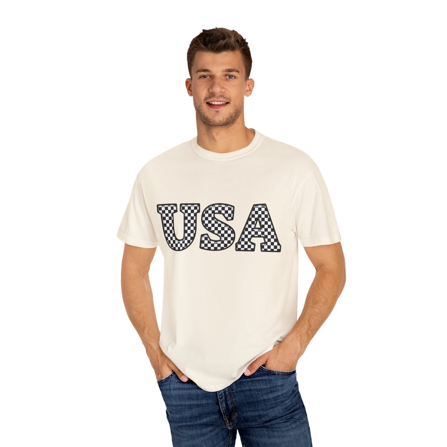 USA Unisex Garment-Dyed T-Shirt