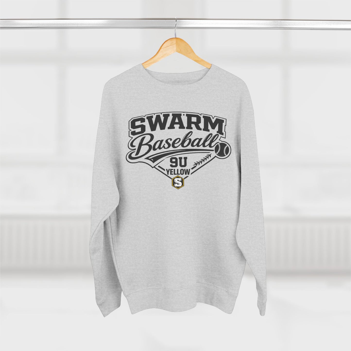 Swarm 9U "1" Baseball Crewneck | Lane Seven