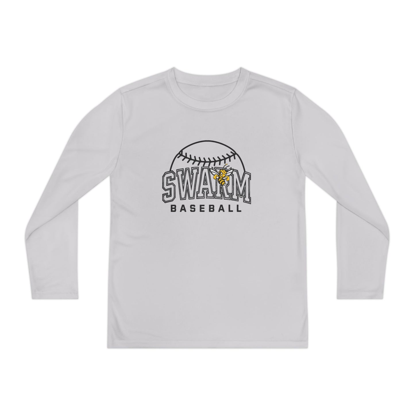 Swarm "⚾️" YOUTH Baseball Long Sleeve Tee | SPORTS-TEK