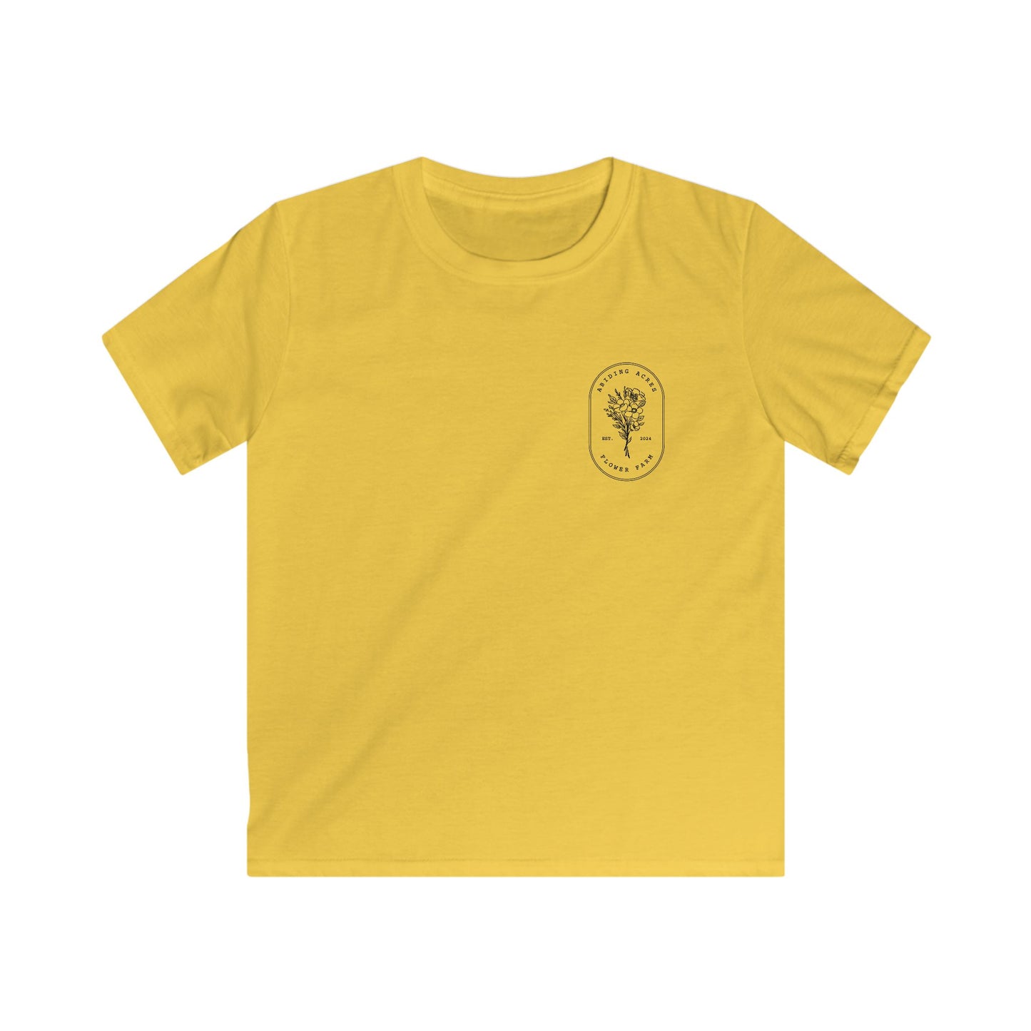 Abiding Acres YOUTH Tee | Gildan Softstyle