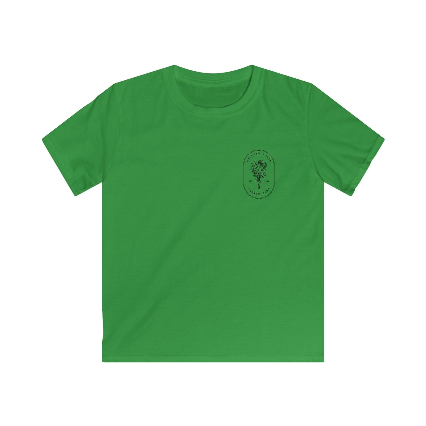 Abiding Acres YOUTH Tee | Gildan Softstyle