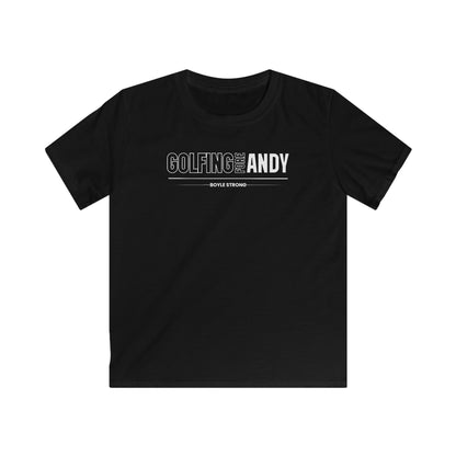 Golfing Fore Andy YOUTH Tee | Gildan Softstyle