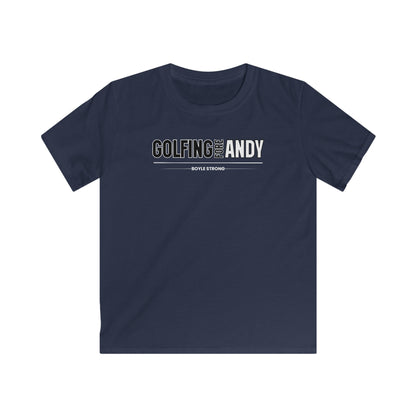 Golfing Fore Andy YOUTH Tee | Gildan Softstyle
