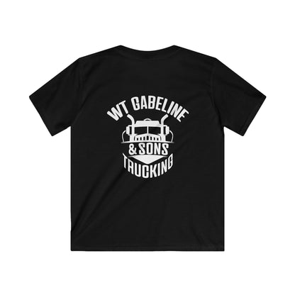 WT Gabeline Trucking YOUTH Tee |Gildan Softstyle