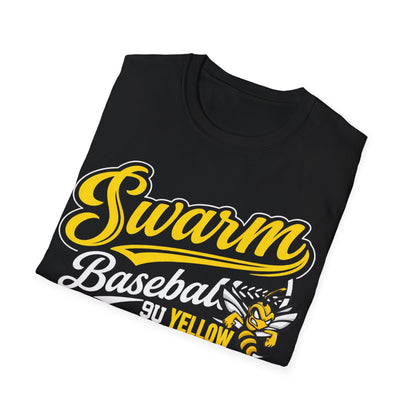 Swarm 9U "2" ADULT Baseball T-Shirt | Gildan Softstyle
