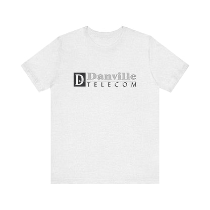 Danville Telecom Bella Canvas Tee: Black Logo