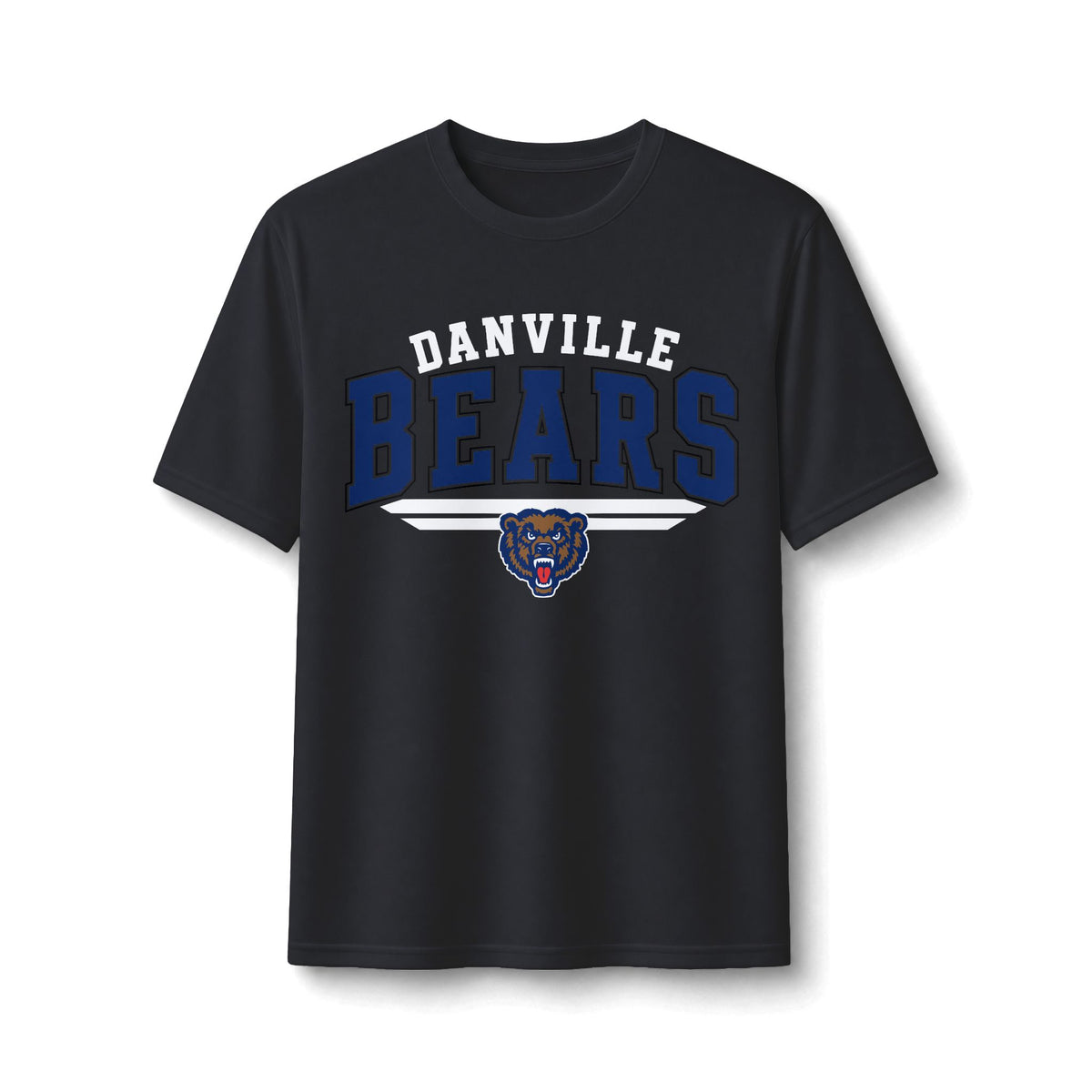 Danville Bears | Bears Underline | Adult Performance Tee | Port & Company