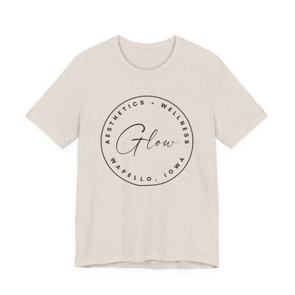 Glow Circle Logo FRONT | Bella Canvas