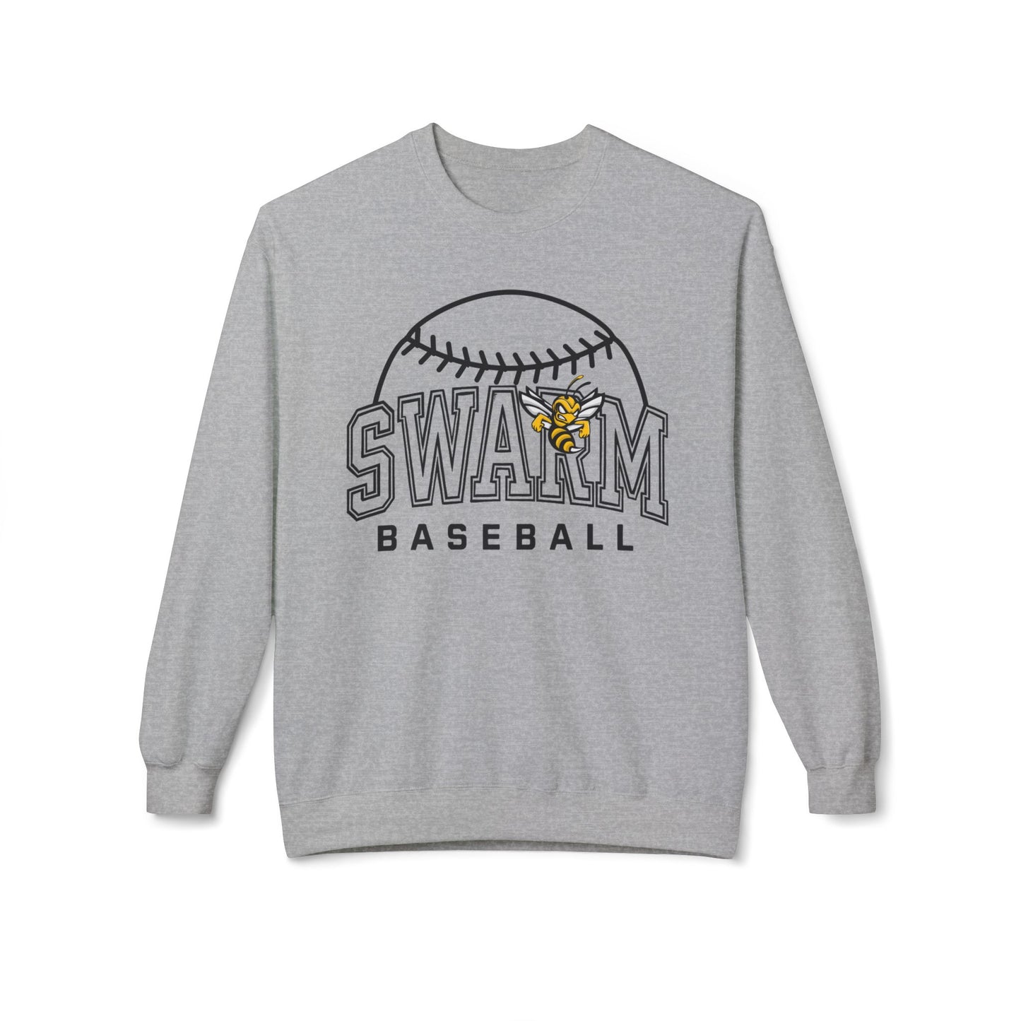 Swarm "⚾️" ADULT Baseball Crewneck | Gildan Softstyle