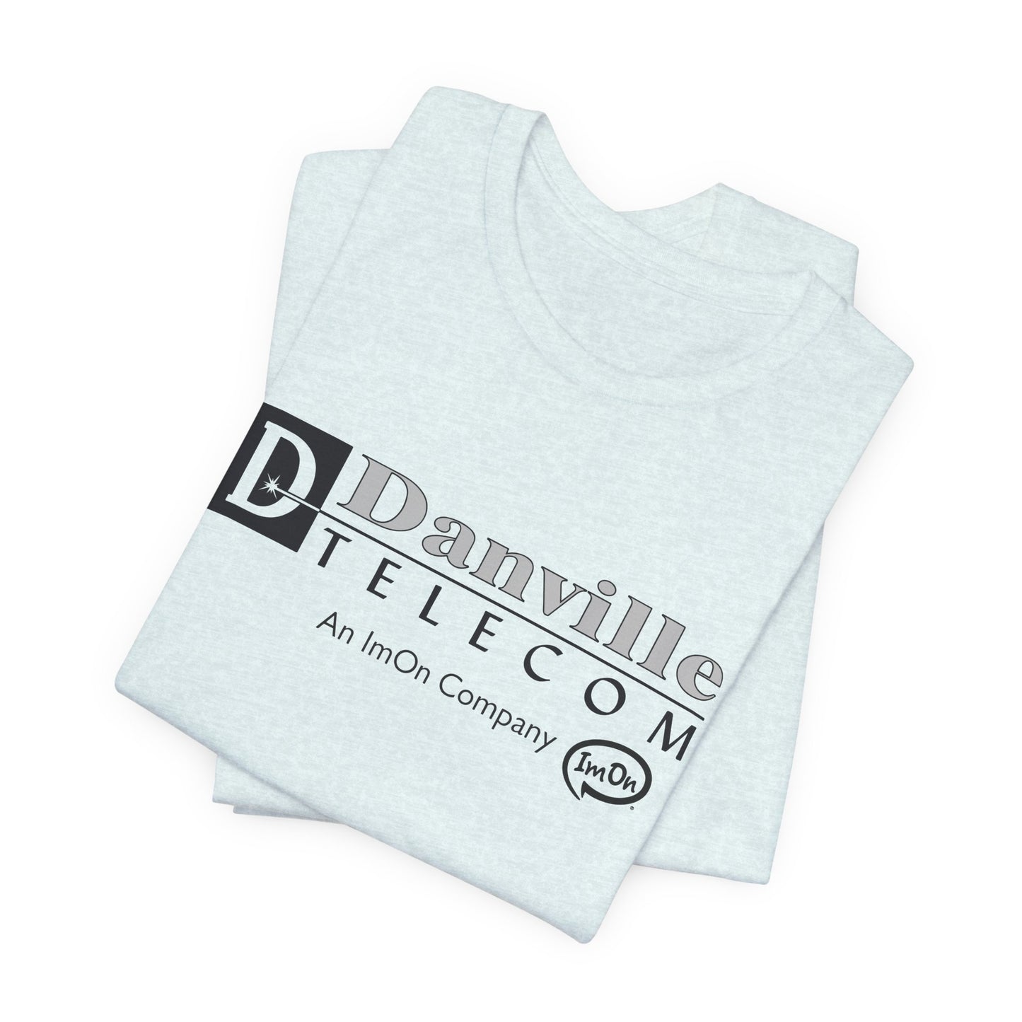 Danville Telecom ImOn Company | Black Logo | Bella Canvas