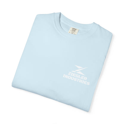 Ziegler Industries White Logo T-Shirt | Comfort Colors