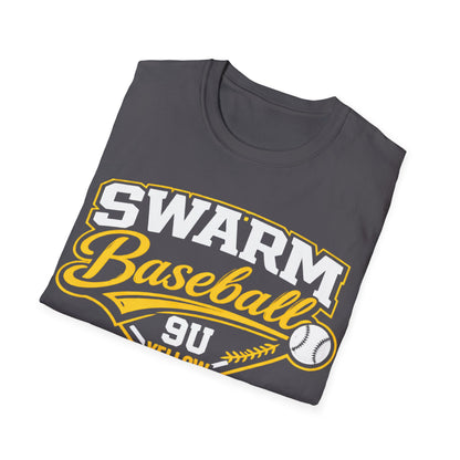 Swarm 9U "1" ADULT Baseball T-Shirt | Gildan Softstyle