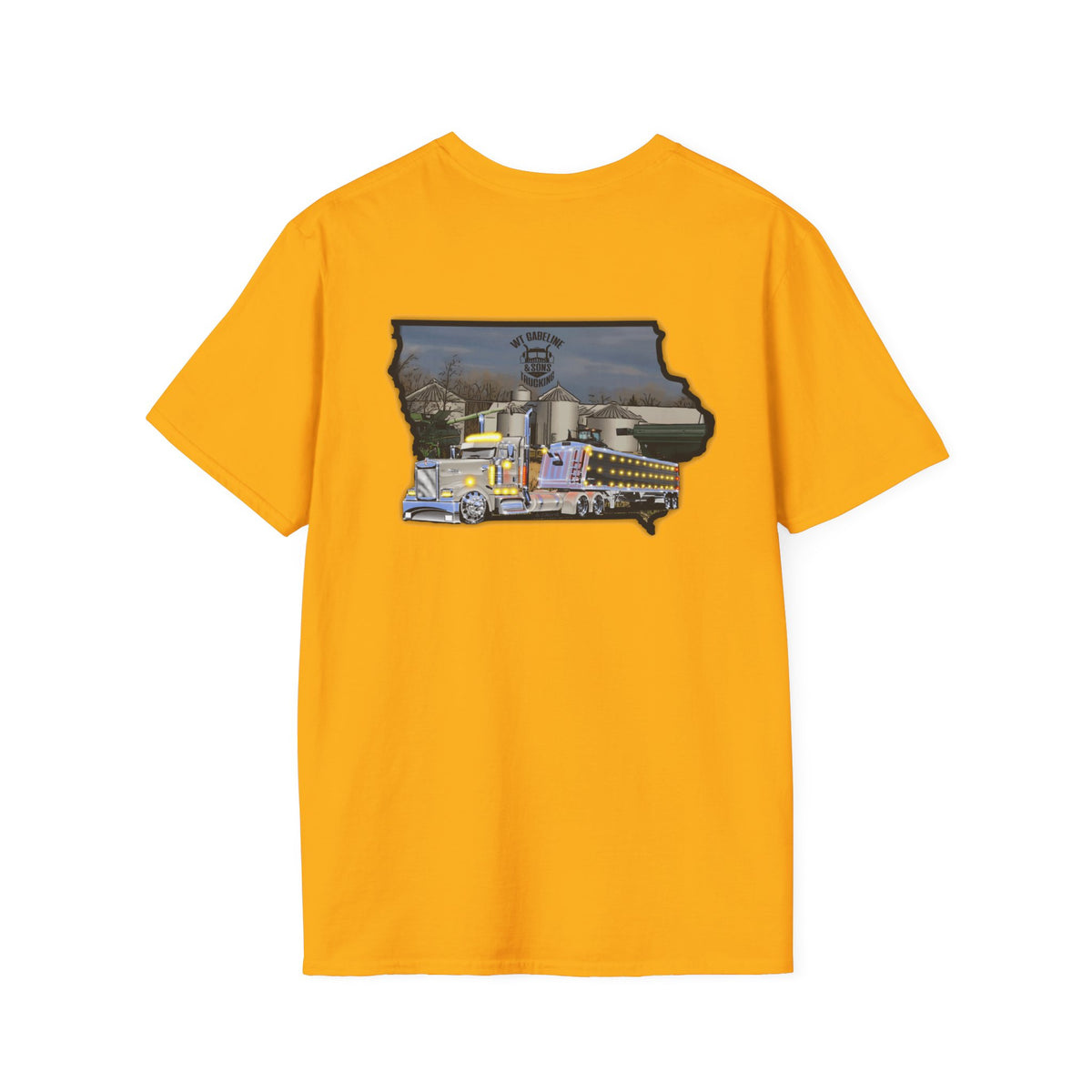 WT Gabeline Trucking Tee  #181 | Gildan Softstyle