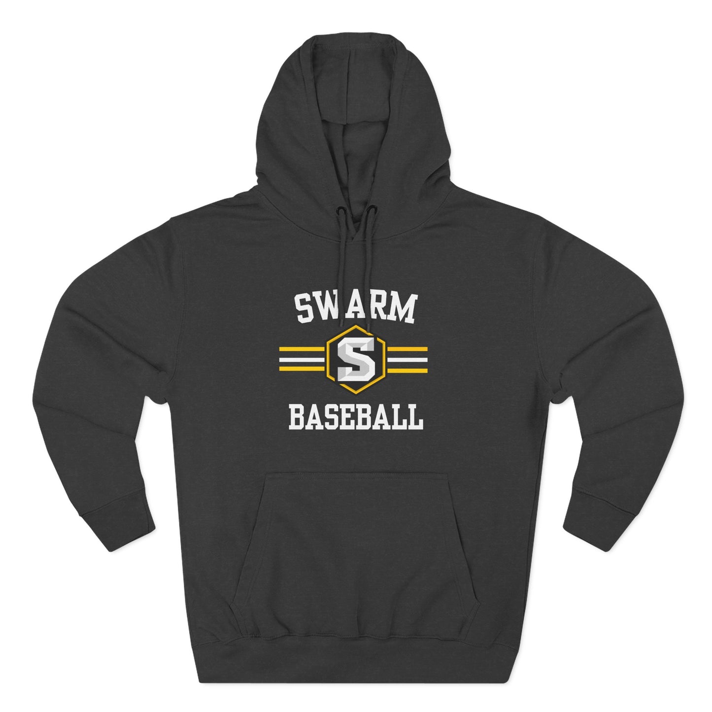 Swarm "stripe" Baseball Hoodie | Lane Seven