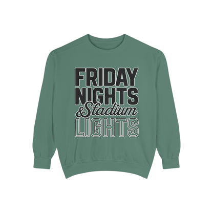 Friday Nights & Stadium Lights Sweatshirt | Comfort Colors