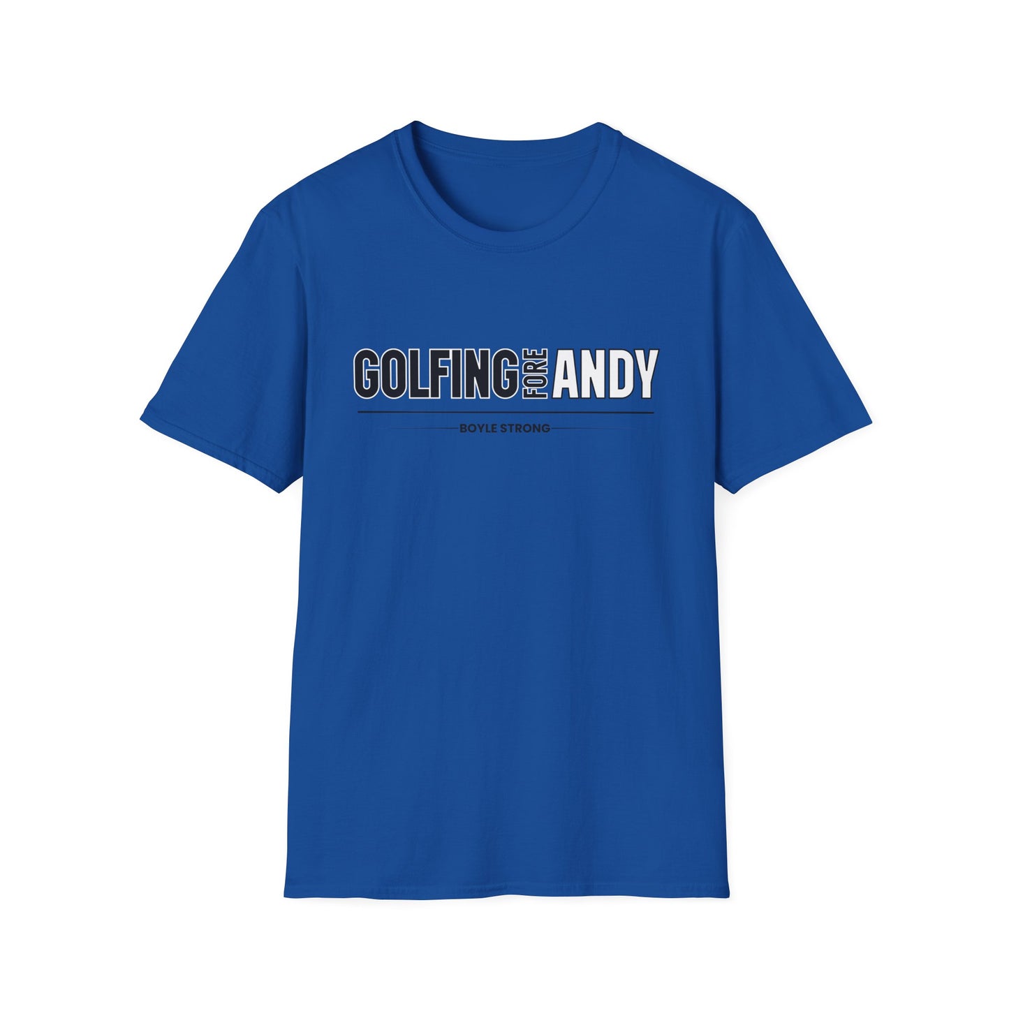 Golfing Fore Andy ADULT Tee | Gildan Softstyle