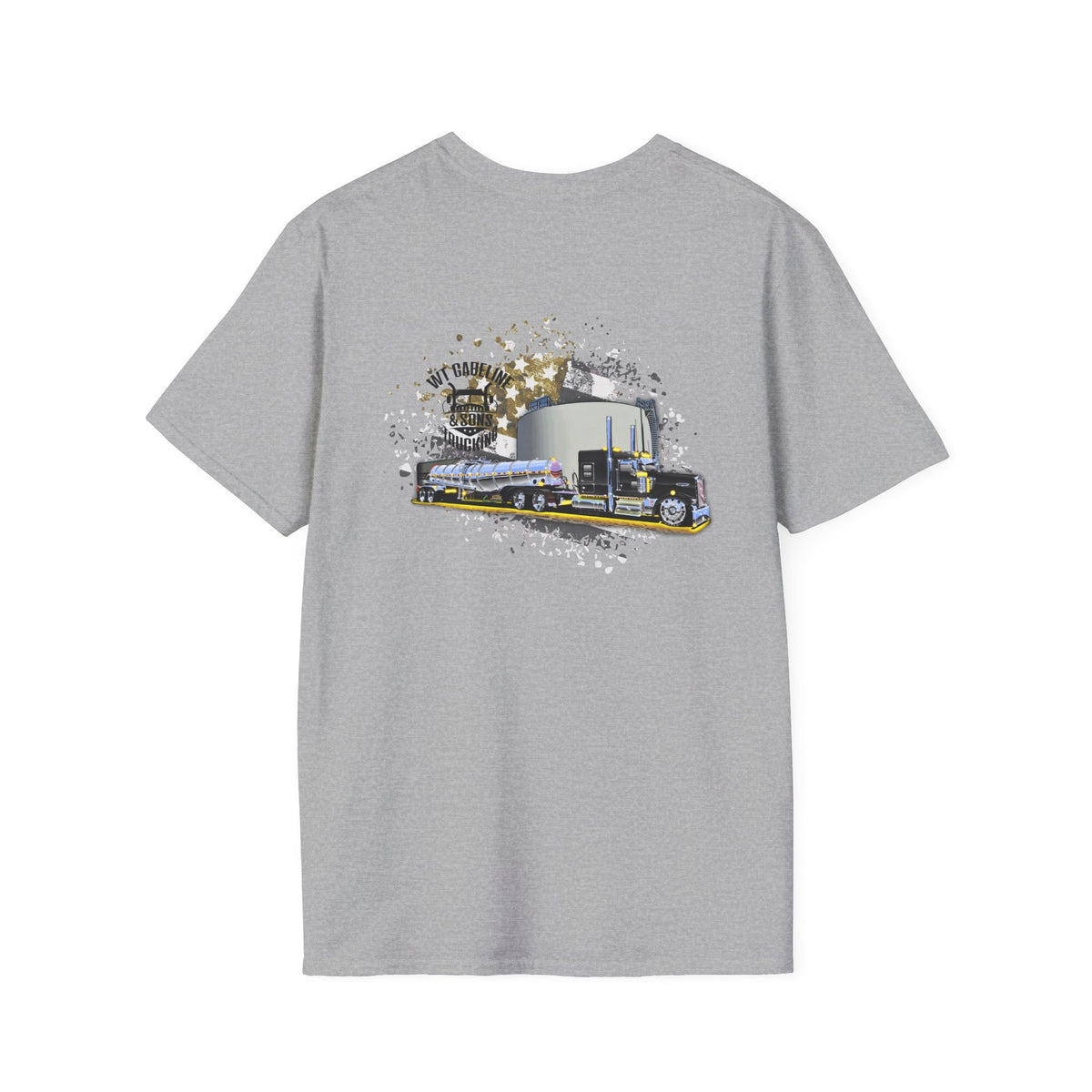WT Gabeline Trucking Tee  #177 | Gildan Softstyle