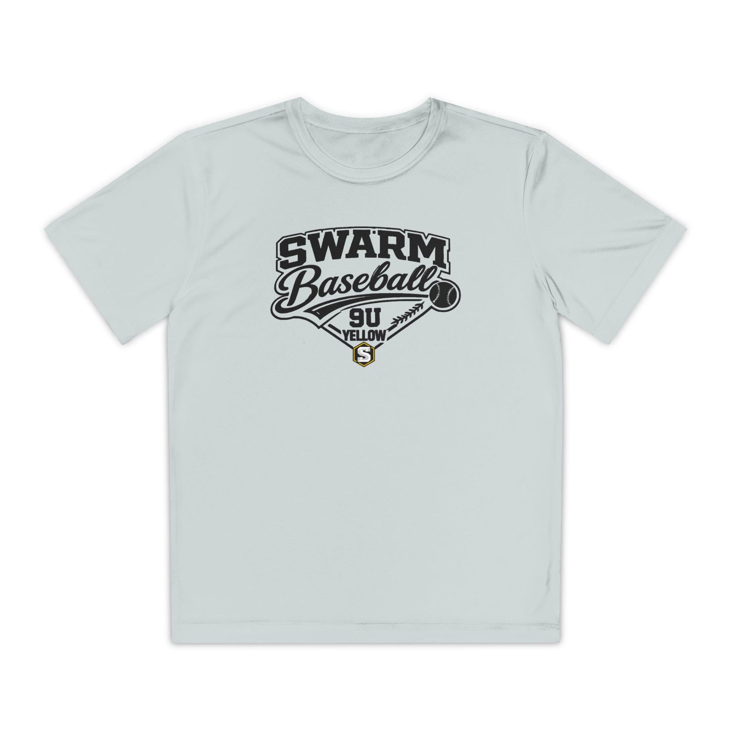 Swarm 9U "1" YOUTH Baseball Tee | Sportstek