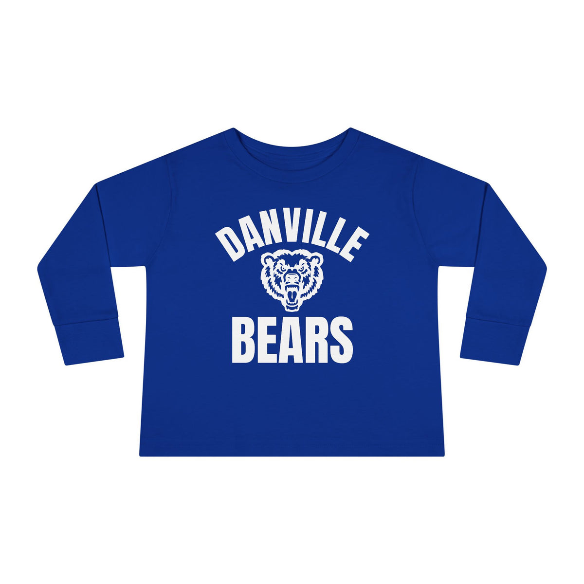 Danville Bears | Danville Mascot Bear | Toddler Long Sleeve Tee | Rabbit Skins