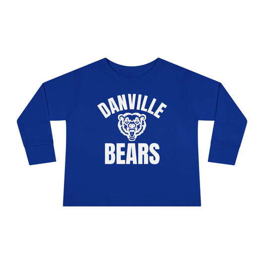 Danville Bears | Danville Mascot Bear | Toddler Long Sleeve Tee | Rabbit Skins | IN STOCK