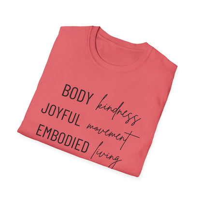KML Kindness, Movement, Living T-Shirt | Gildan Softstyle