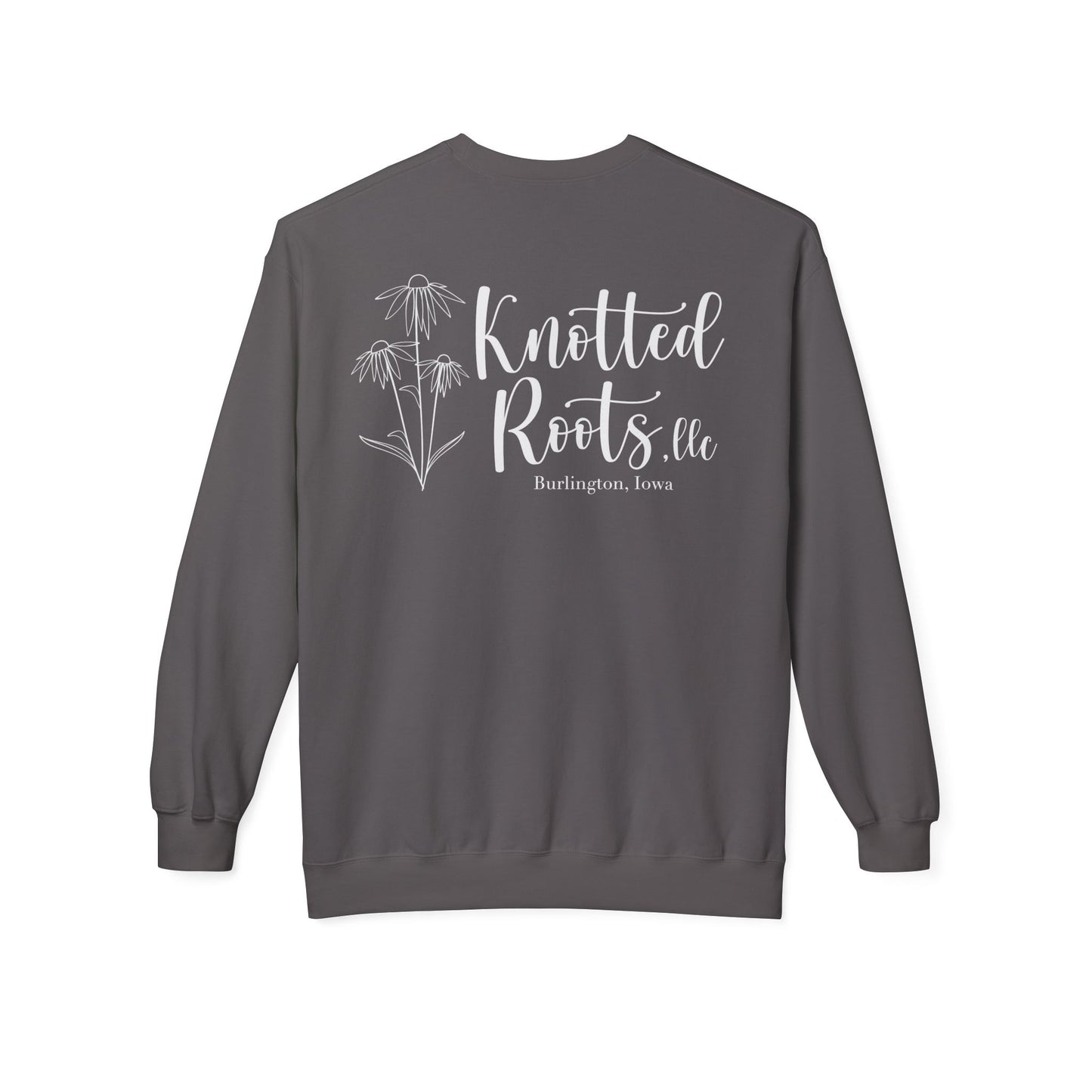 Knotted Roots  Wildflower Grow | Burlington IA Back Design| Gidan Softstyle