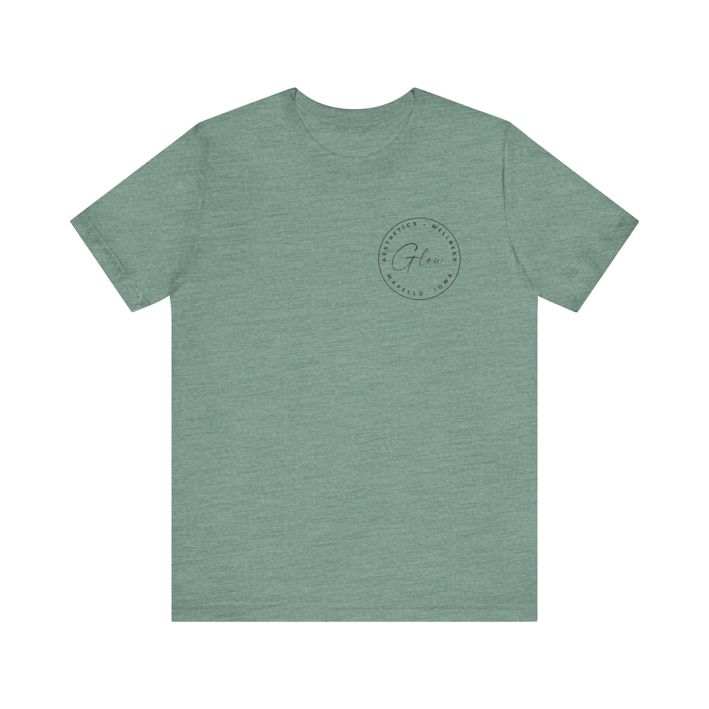 Glow Circle Logo FRONT/BACK | Bella Canvas