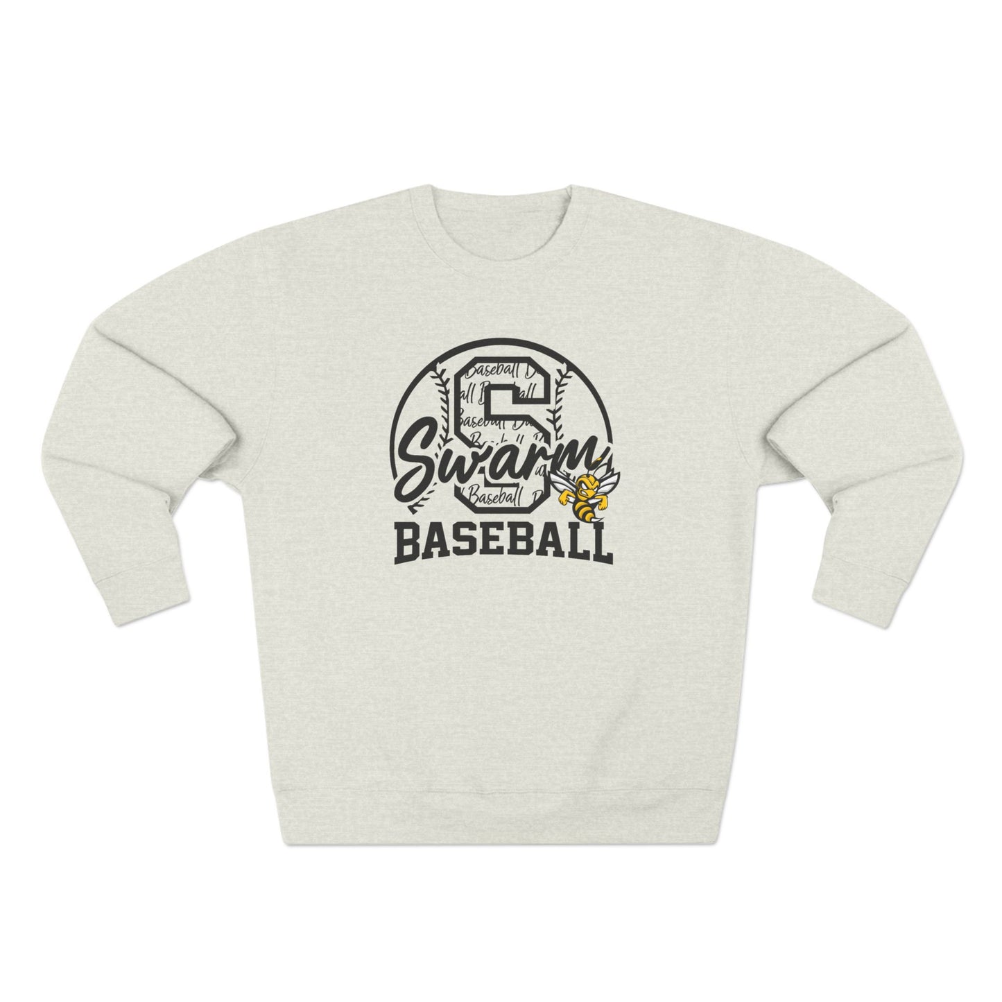 Swarm "S" Baseball Crewneck | Lane Seven