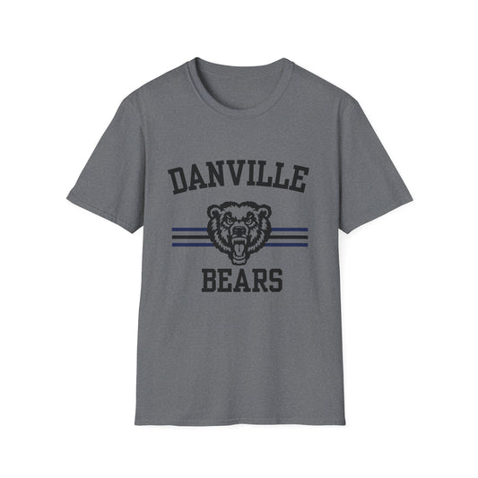 Danville Bears Stripe T-Shirt | GILDAN SOFTSTLYE