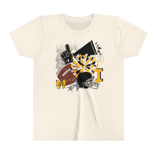 Kids Iowa Party Bella Canvas Tee