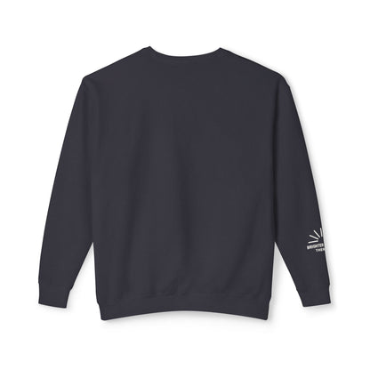 Brighter Balance Unisex Lightweight Crewneck| Sleeve Design | Comfort Colors