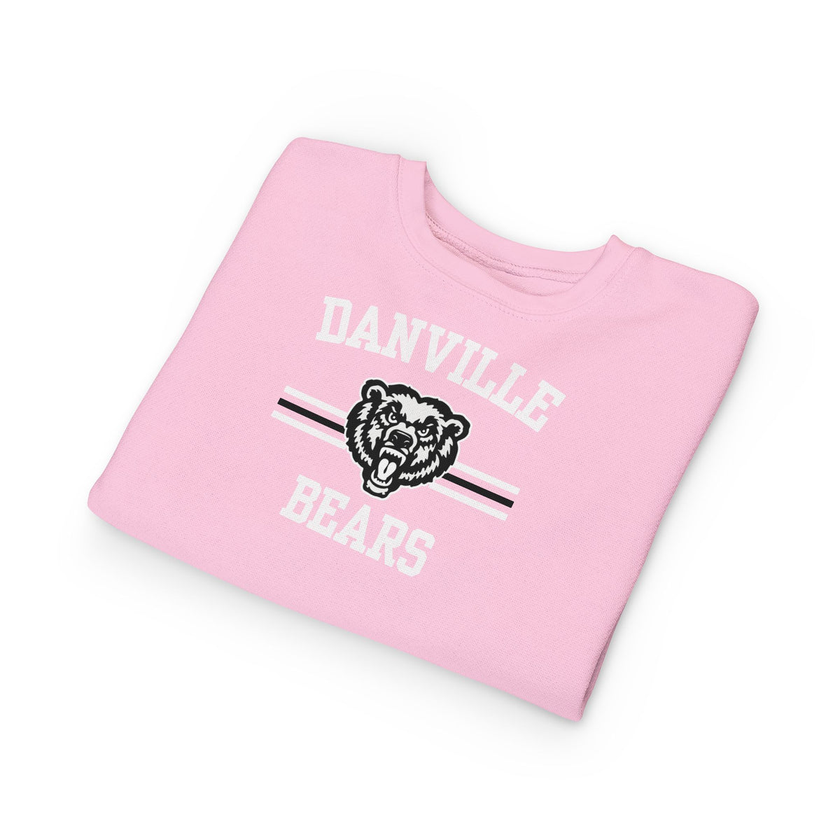 Toddler Sweatshirt — Danville Bears Youth Crewneck | School Mascot Kids Sweatshirt