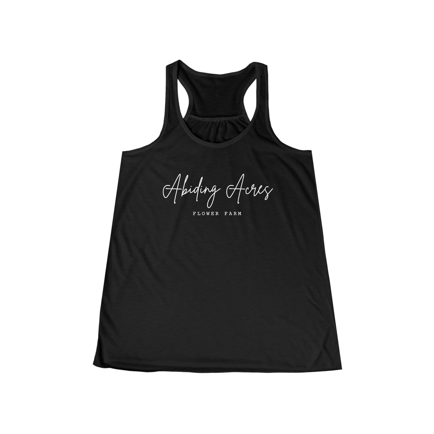 Abiding Acres FF ADULT Racerback Tank | Bella Canvas Flowy
