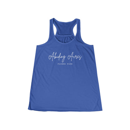 Abiding Acres FF ADULT Racerback Tank | Bella Canvas Flowy