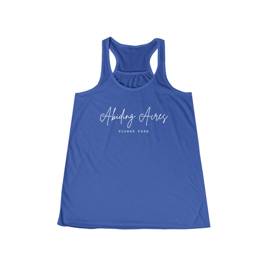 Abiding Acres FF ADULT Racerback Tank | Bella Canvas Flowy