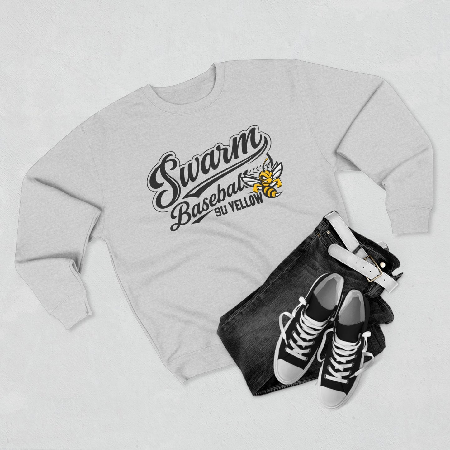 Swarm 9U "2" Baseball Crewneck | Lane Seven