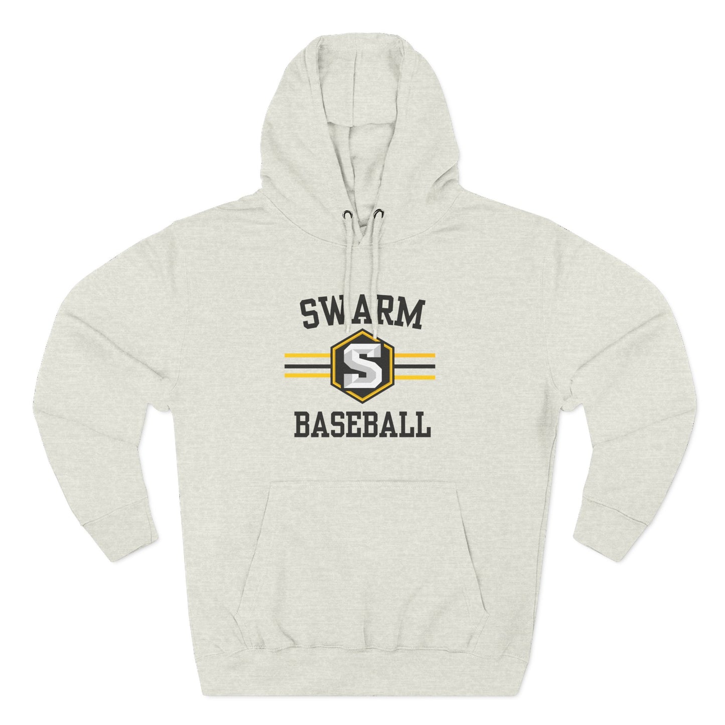 Swarm "stripe" Baseball Hoodie | Lane Seven