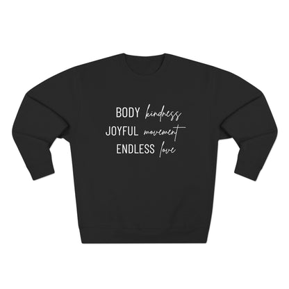 KML Kindness, Movement, Love Crewneck | Lane Seven
