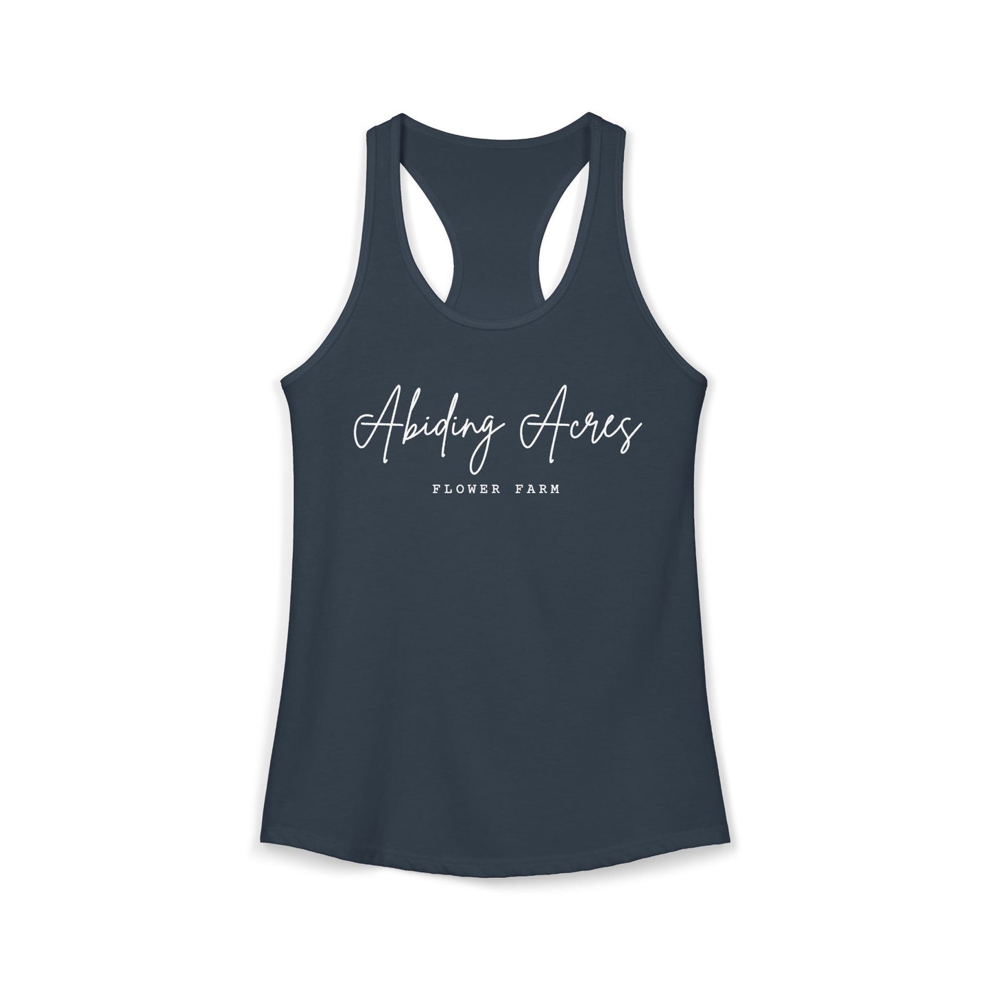 Abiding Acres FF ADULT Racerback Tank | Next Level