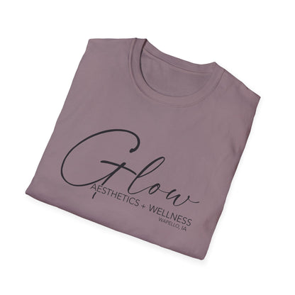 Glow Logo FRONT T-Shirt | Gildan Soft-Style