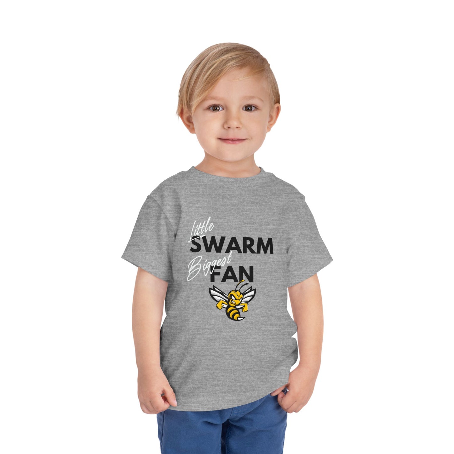 Little Swarm Biggest Fan TODDLER Tee | Bella Canvas