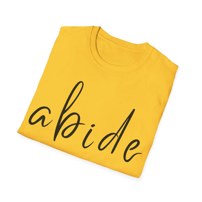 Abide JOHN 15:4 ADULT Tee | Gildan Softstyle